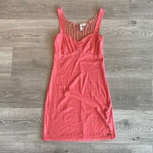 Element Crochet back Dress